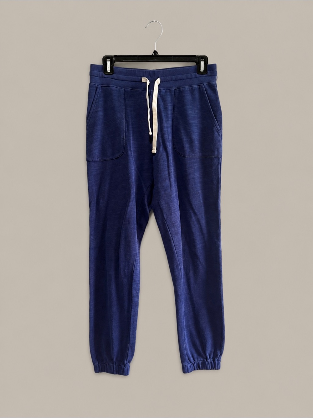 J.Crew Relaxed Jogger Pant Vintage Cotton Terry Blue XS AB719